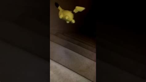 Pikachu Falling Down The Stairs Youtube