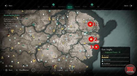 AC Valhalla Ability Locations Map & All Abilities List ...