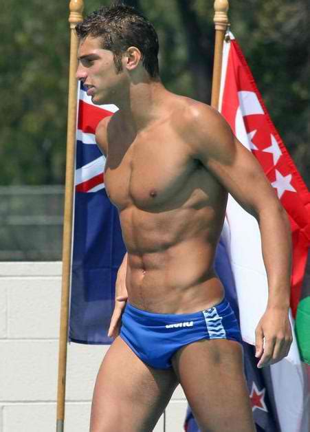 Hunks In Pictures Italian Water Polo Player Paride Saccoia