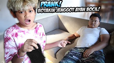 Ngakak Permintaan Kalian Bocil Prank Botakin Jenggot Ayah Bocil