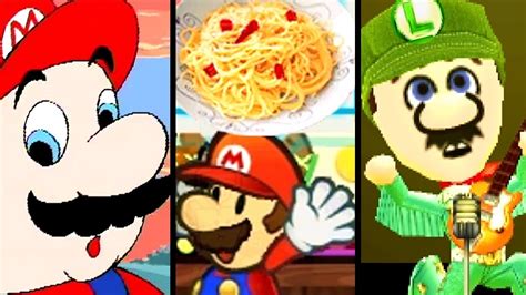Super Mario Memes Evolution Of Spaghetti Youtube