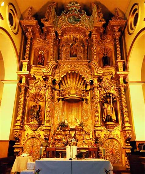 Atractivos Turisticos De Panama Iglesia San José Y El Altar De Oro