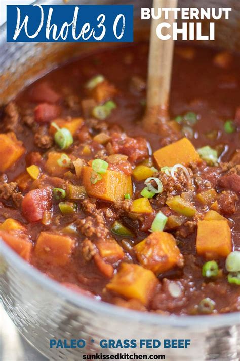 Whole30 Chili A Delicious And Warming Beef Chili Made With Roasted