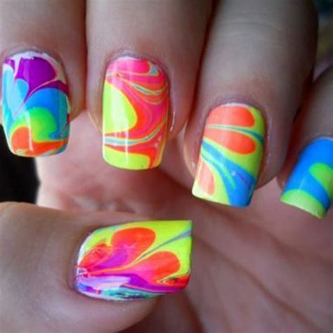 Fabulous And Eye Catching Neon Nails Art Designs