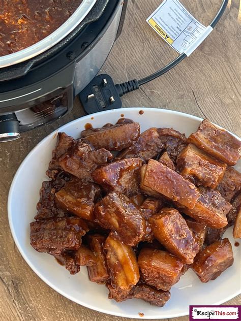 Recipe This Slow Cooker Pork Belly Slices
