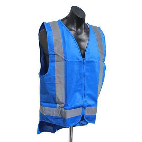 Hi visibility orange and yellow printed safety vests, australian standard compliant day and day/night. Blue Hi-Vis Safety Vests | Safety Vests Australia