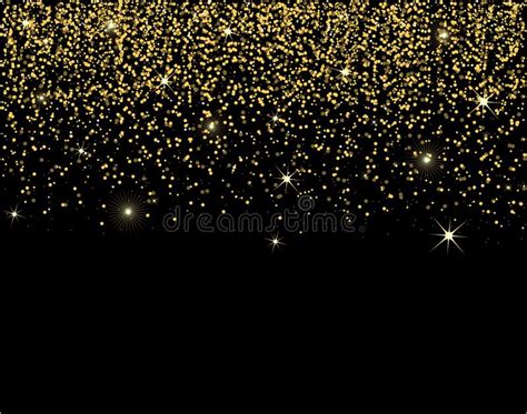 Waterfalls Golden Glitter Sparkle Bubbles Champagne Particles Stars
