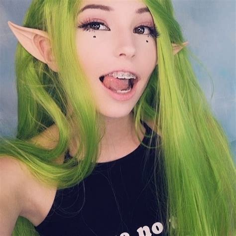 Pin By Cutty Flam On Belle Delphine Elf Cosplay Cute Kawaii Girl Belle
