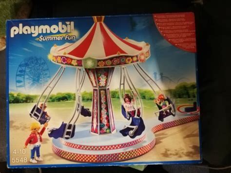 Playmobil Kettenkarussell Mit Farbiger Beleuchtung G Nstig Kaufen Ebay