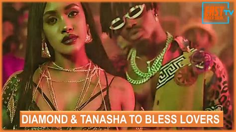 Diamond Platnumz Tanasha Donna Up To Something As Far As Lovers Are Concerned Youtube