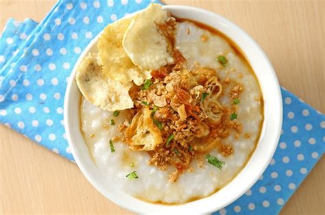 Resepi bubur ayam ala mekdi versi khairulaming bahan2/ingredients resepi : Resep Membuat Bubur Ayam Gurih Ala Pedagang Kaki Lima ...