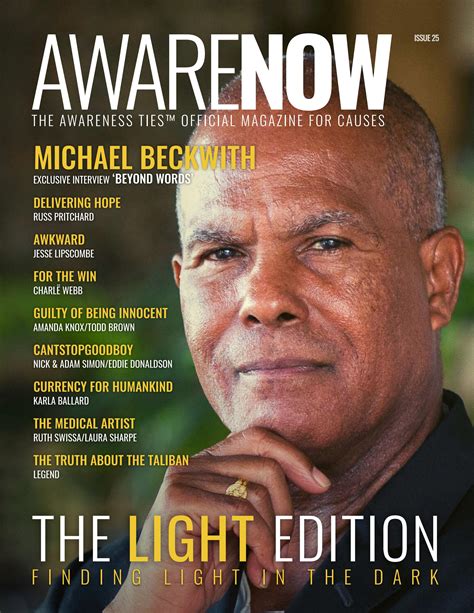 Awarenow Issue 25 The Light Edition By Awarenow Issuu