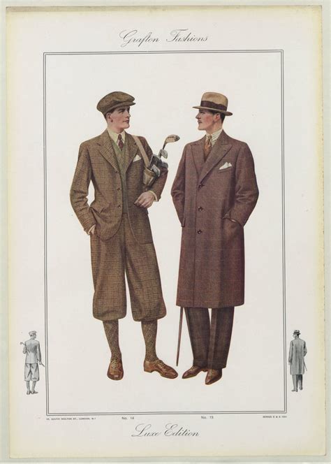 English Fashion In The 1930s Timeless Fashion For Men