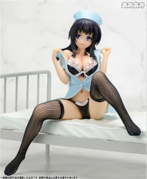 New Style Japan Anime Lechery Daydream Nurse Miyuu Sexy PVC Action Figure Collectible Model