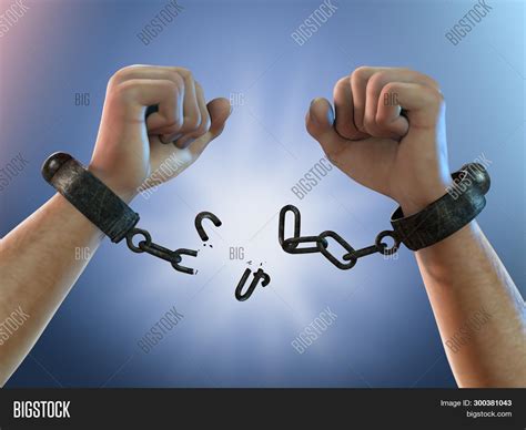Breaking Free Man Image And Photo Free Trial Bigstock