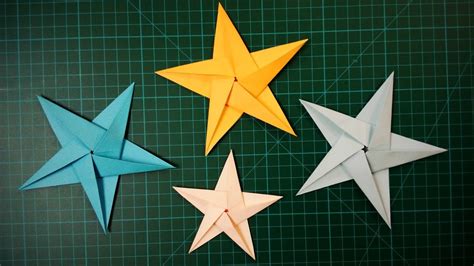 Origami Ideas Paper Folding Origami Star Step By Step