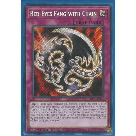Lds1 En021 Red Eyes Fang With Chain Secret Rare