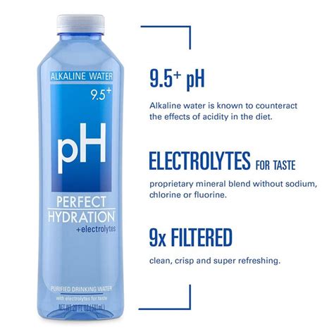 Perfect Hydration Alkaline Purified Drinking Water 591ml Lazada Ph