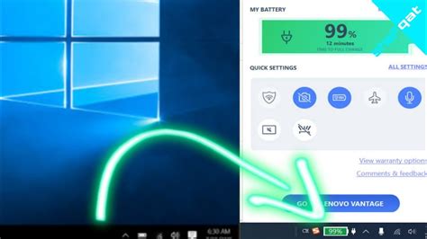 How To Enable Battery Widget On Windows 10 Taskbar Pc And Laptop Youtube