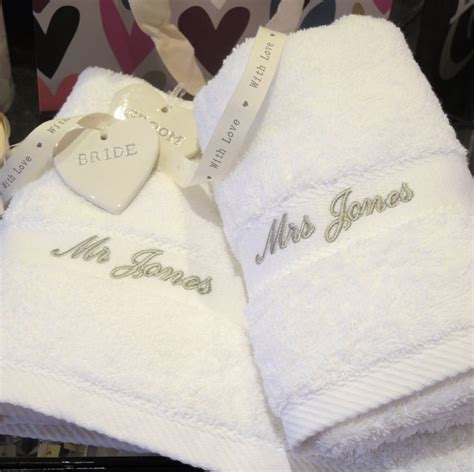 Mr & mrs top table mr and mrs wedding decoration sign personalised gift. personalised mr and mrs wedding towels by the alphabet ...