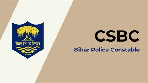 Bihar Police Admit Card 2023 Released Check CSBC Police Constable