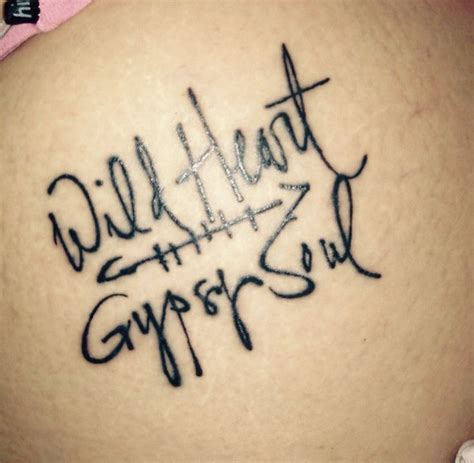 Wild Child Tattoo Gypsy Soul Tattoo Wild Heart Tattoo