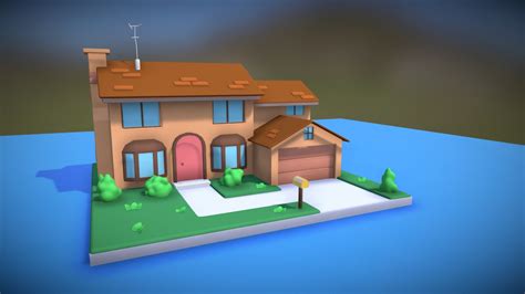 The Simpsons House 3d Warehouse