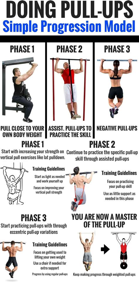 Pull Ups Workout Routine For Muscle Growth Pull Up Workout Gym