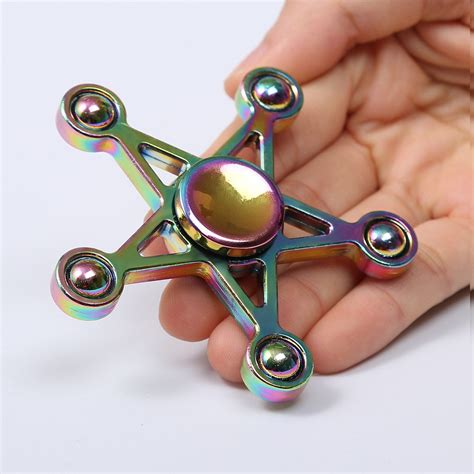 [36 off] colorful star hand fidget spinner stress relief toy rosegal
