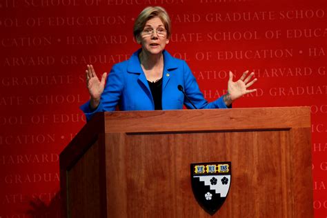 Senator Elizabeth Warren Speaks At Forum News The Harvard Crimson