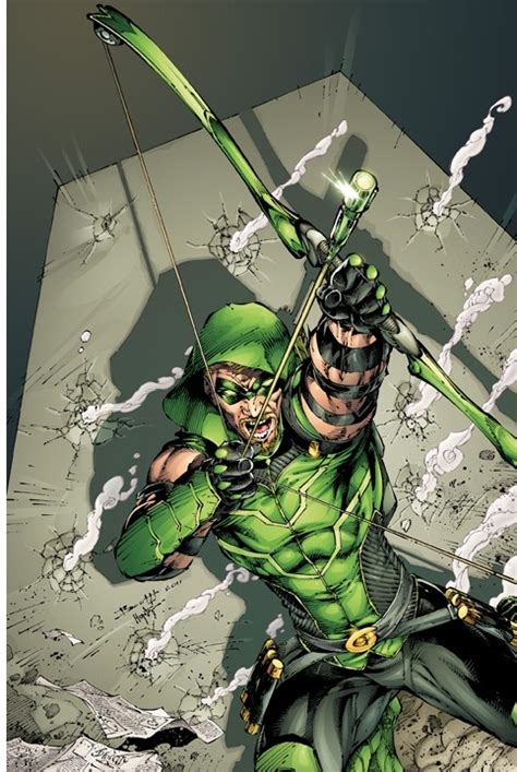 Green Arrow 1 Cover Brett Booth In Bryan Comic Art Guy Sharps Brett