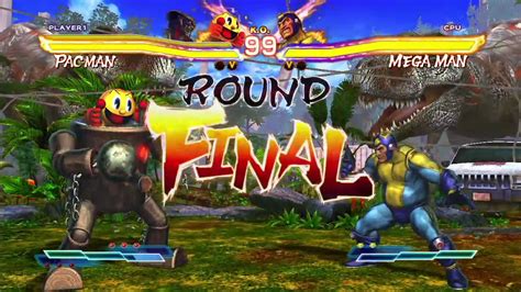 Street Fighter X Tekken Ps3 Playthrough Pac Man Youtube