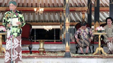 Raja Yogyakarta Keluarkan Sabdaraja Apa Isinya