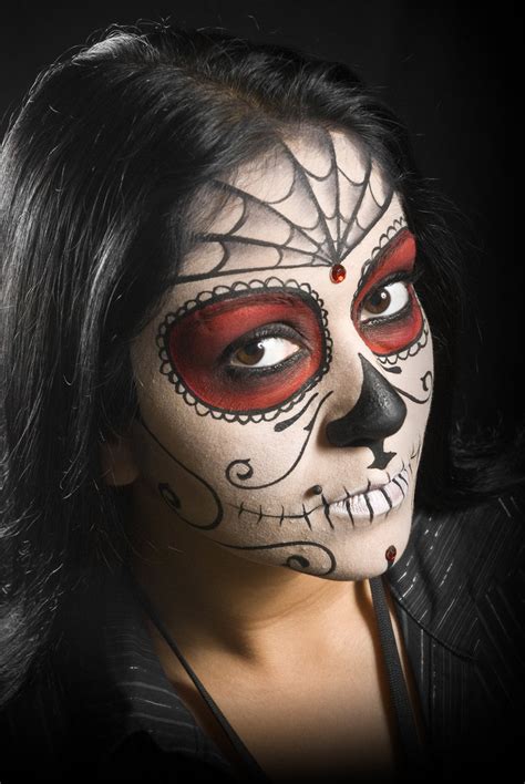 Day Of The Dead Face Paint Make Up Entertainmentmesh
