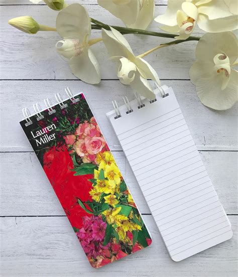 Spiral Bound Notepads Personalized Note Pads Set Of