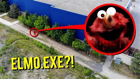 Drone Catches Elmoexe At Abandoned Movie Theatre Attacked Youtube
