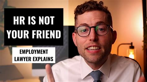 4 Reasons Why Hr Is Not Your Friend Youtube