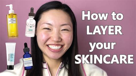 How To Layer Your Skincare Products That Actually Works Basics