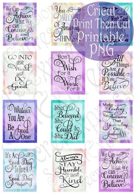 Inspirational Planner Stickers Printable Printable Planner Stickers