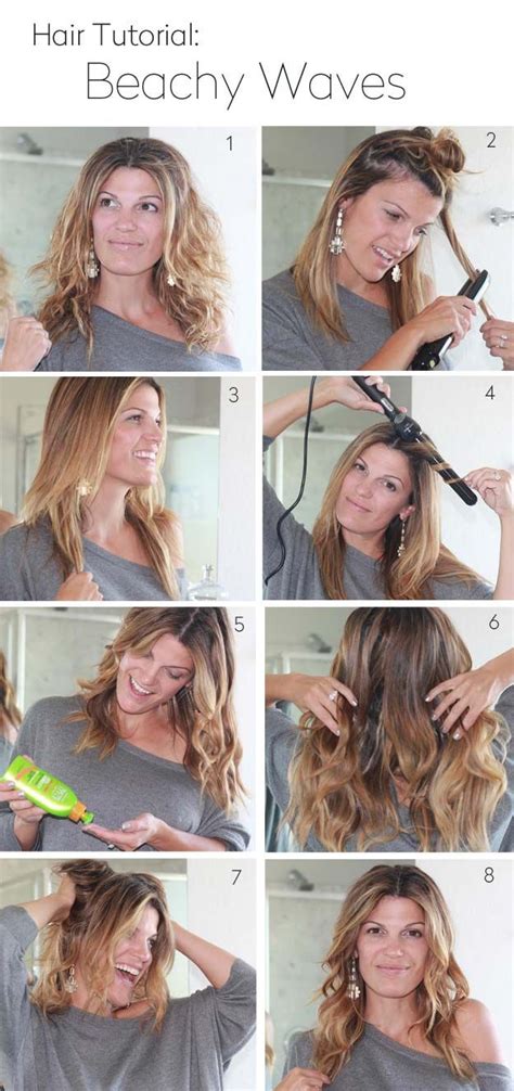 27 easy beachy waves tutorials for hair the goddess hair waves beach wave hair easy