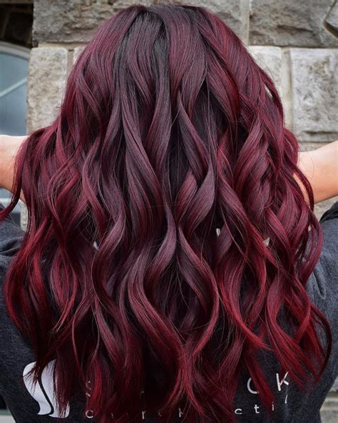 50 New Red Hair Ideas And Red Color Trends For 2024 Hair Adviser Wine Hair Burgundy Red Hair