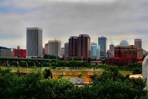 The Richmond Skyline The City Of Richmond Virginia Seen F Flickr