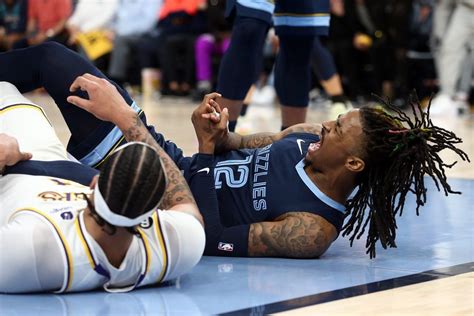 Ja Morant Injury Update Grizzlies Star Says His Status For Game 2 Is