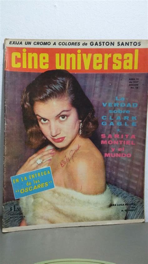 Ana Luisa Peluffo Revista Cine Universal Abr En Hot Sex Picture