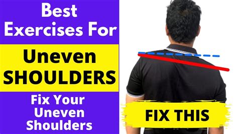 Uneven Shoulder Corrective Exercises How To Fix Shoulder Imbalance At