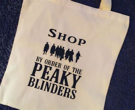 Peaky Blinders Tote Bag Canvas Bag Shoulder Shopping Peaky Blinders