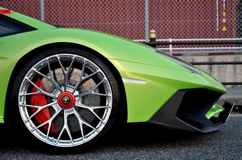 Lamborghini Aventador Sv Green With Anrky An10 Aftermarket