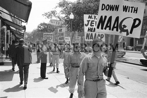Image Of Naacp Protest 1964 Anti Integration Protesters Marching At