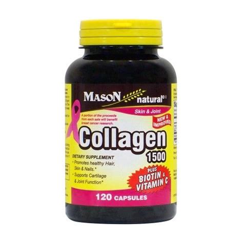 Vitauthority multi collagen plus peptides. Mason Vitamins Mason Natural Collagen 1500mg Plus Biotin ...