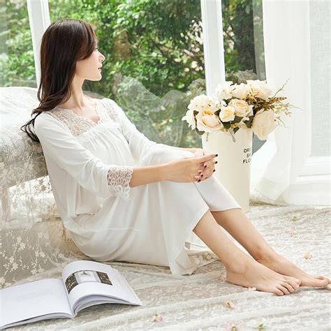 Lace Homewear Long Japanese Style Sweet Lovely Daily Nightgown Ladies Girls Fashion New